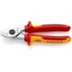 thumbnail image 1 of KNIPEX 95 16 165 SB Cortacables aislados con fundas en dos componentes, según norma VDE cromado 165 mm, 1 of 1