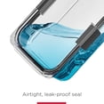 thumbnail image 3 of Rubbermaid Brilliance Tritan Food Storage Set of 5 Clear Containers, 1.3 Cup, 3 of 8