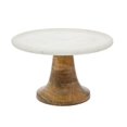 thumbnail image 1 of Godinger 64502 Wood & Marble Cakestand, 1 of 1