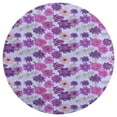 thumbnail image 3 of Floral Colorful Flower Round Rugs -Washable Non-Slip Small Round Area Rug Throw Soft Circle Rugs for Bedroom, Modern Print Indoor Carpet for Entryway Sofa Living Room, 3 of 6