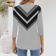 thumbnail image 4 of T Shirts For Women Womens Tops Fashion T Shirts Short Sleeve Casual V Neck Summer Tops Cute Loose Fit Blouses Graphic Tees, 4 of 6