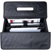 Alpine Swiss Rolling Briefcase Laptop Bag For Men Women Hard Side Catalog Case Wheels Legal Dividers Lawyer Attache Case Carry-On Business Travel Bag