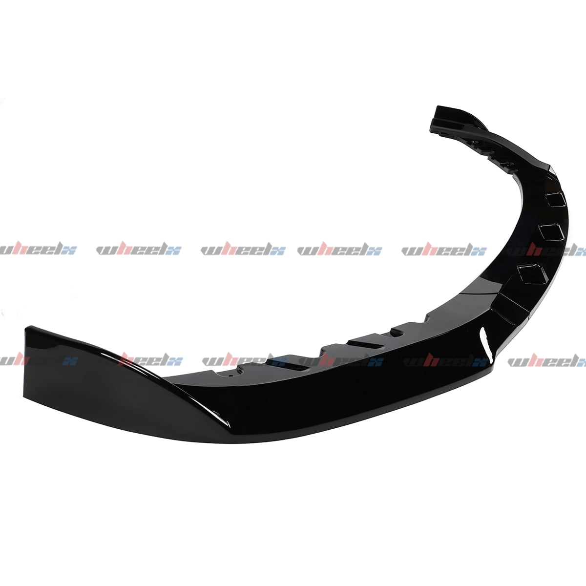 Front Bumper Lip Splitter Spoiler Compatible with BMW 5 Series G30 G31 G38 (Base Model Only) 2017 2018 2019 2020 530i/ 530e/ 540i, 3pcs Kit Accessories Air Chin Body Protector (Glossy Black)