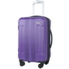 Travelers Club Voyager 20" Expandable ABS 8-Wheel Spinner Rolling Carry-on - Purple