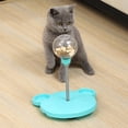 thumbnail image 3 of Juguete con forma de bola para gatos, juguete dispensador de golosinas para gatos, juguete con comida que gotea para gatos, juguete con forma de bola de resorte para gatos, características mejoradas, 3 of 10