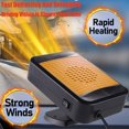 thumbnail image 4 of Parabrisas descongelador portátil QEPJO, 12 V, 200 W, calentador de coche, 4 of 7
