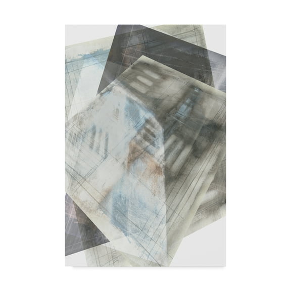 Trademark Fine Art 'Faceted Illusion III' Canvas Art by Jennifer Goldberger