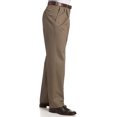 thumbnail image 3 of Haggar Pantalon pour Hommes du Travail au Week-End Sans Repassage à Plis devant avec Taille Extensible Dissimulée, 3 of 4