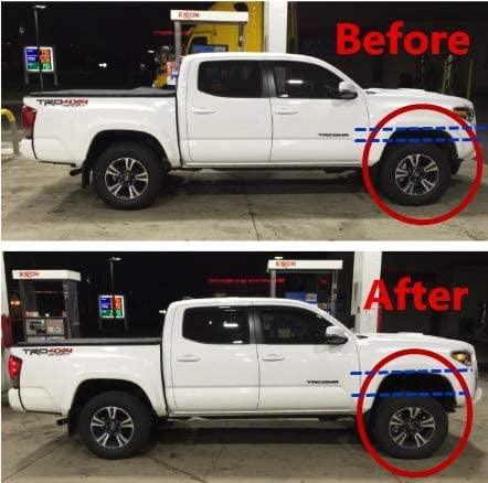 2.5'' Front Leveling Lift Kits Strut Spacers for 1995-2004 Toyota Tacoma 4Runner