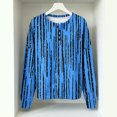 thumbnail image 4 of Maplenight Color Block Sweatshirts for Women Henley Neck Long Sleeve Pullover Tops Oversized Casual Fall Outfits, 4 of 4