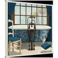 thumbnail image 4 of Amanti Art Blue Bath View I Framed Canvas Wall Art Print, 4 of 10