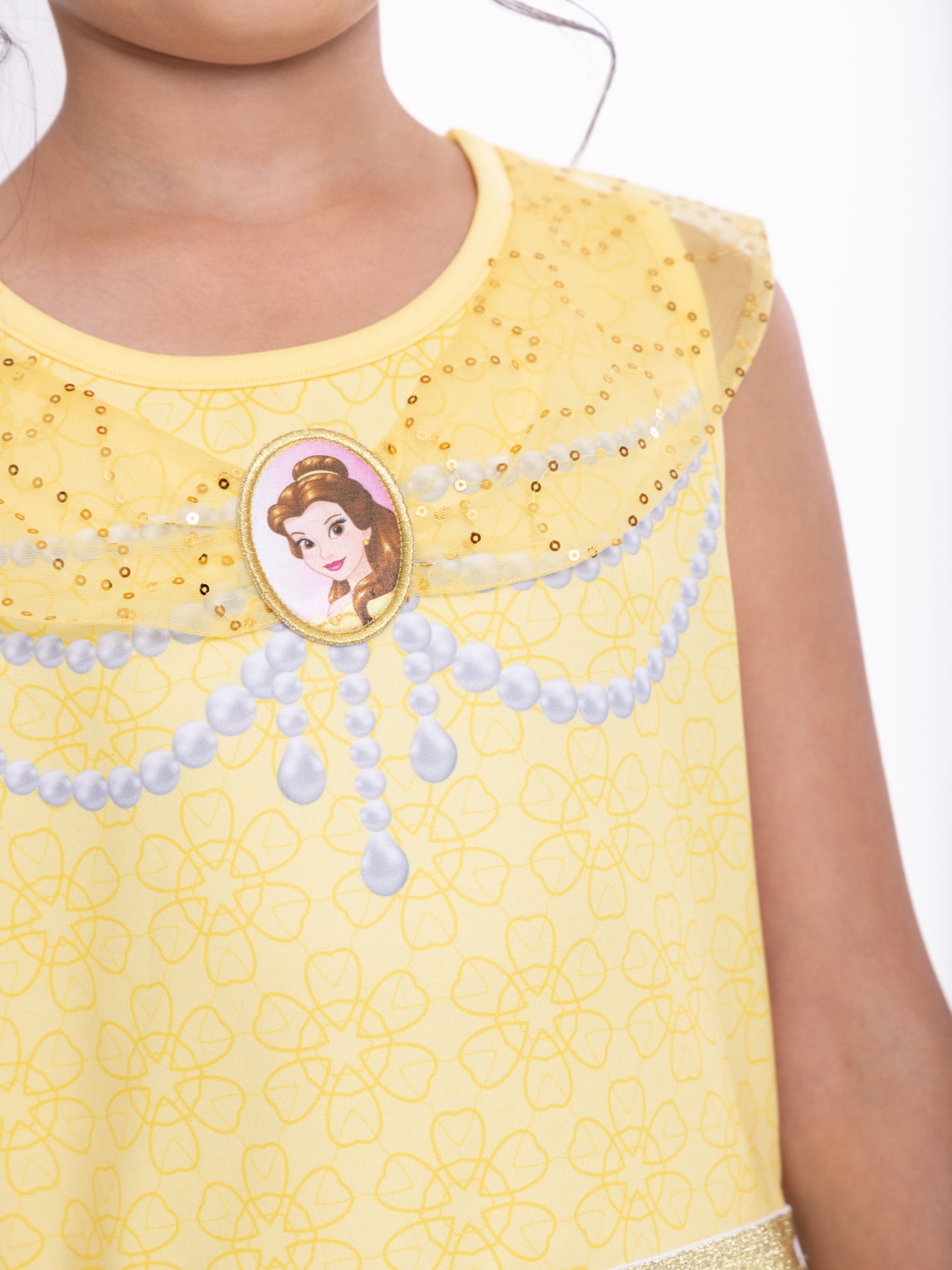 Disney Princess Girls Belle Cosplay Dress, Sizes 4-16