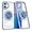 Sky Blue, variant on Case for iPhone 16 Pro Max,TPU PC [Built-in Rotatable Magnetic Kickstand] Clear Back Design Heavy Duty Drop Protection Shockproof Phone Case for iPhone 16 Pro Max,6.9 Inch 2024 (Pink)