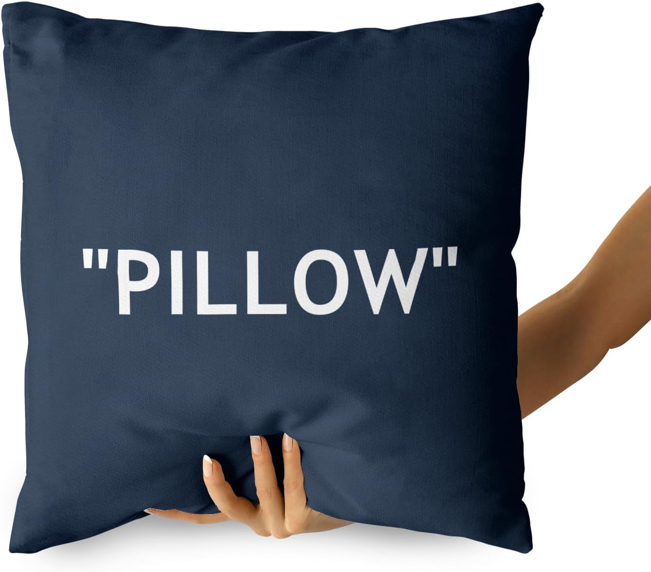 Hypebeast Room Decor Off Navy Blue Inspired Pillow Quotation Decorative Set of 2 Throw Pillow Cover Sneakerhead Decor Square Cushion Case for Home Sofa Couch Decoration 18 18 in Cameroon at XAF 21623 ...