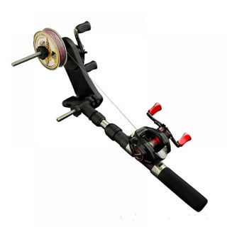Fishing Line Winder Spooler with Clamp Adjustable Stable Fishing Reel  Spooler Machine Protable Spinning Reel Spool Spooling Station Winding  System Device
