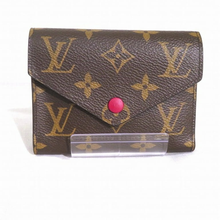 Authenticated Used Louis Vuitton Monogram Portefeuille Victorine M41938  Wallet 3-fold Women's 