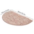 thumbnail image 3 of Carpet Polyester Carpet Camel Colored Semi-Circular Schneier Living Room Bathroom Absorbent Floor Mat（60 × 90Cm)F, 3 of 9