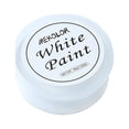 thumbnail image 4 of Pintura facial y corporal, suministros divertidos, Cosplay, lavable para Halloween, cosmética, escenario, vestido elegante, disfraz de arte corporal , blanco Fernando pintura corporal facial, 4 of 8