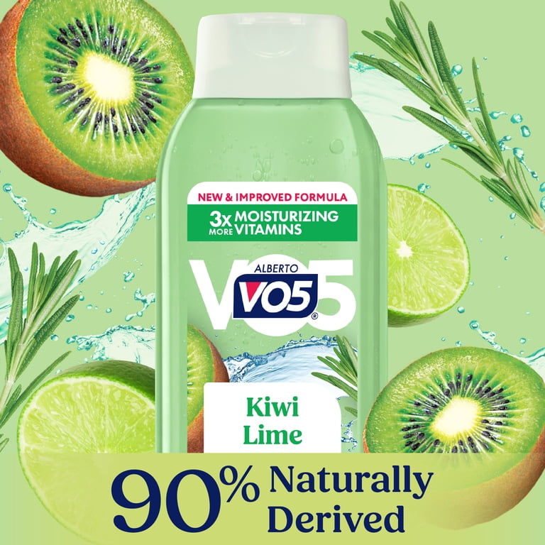 2 pack) Alberto VO5 Kiwi Lime Clarifying Shampoo with Rosemary