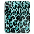 thumbnail image 5 of DesignSkinz Vector Hot Turquoise Cheetah Print Full-Body Skin Decal Wrap Cover for iPhone 13 Pro, 5 of 9