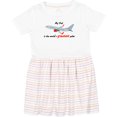 thumbnail image 3 of Inktastic Airplane Girls Toddler Dress, 3 of 5