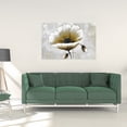thumbnail image 2 of Fleur beige Moderne - Toile 24"x36 Pouces - Impression à la Demande, 2 of 5