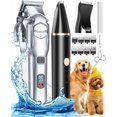 thumbnail image 2 of Dog Grooming Kit Heavy Thick Hair Cordless Low Noise Waterproof Clippers, 2 of 5