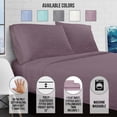 thumbnail image 5 of Soft Heather Jersey Knit 4-Piece Sheet Set, 5 of 5