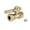 Brass, variant on Kingston Brass CC44152DL 1/2-Inch FIP x 1/2-Inch or 7/16-Inch Slip Joint Quarter-Turn Straight Shut-Off Valve in Polished Brass