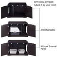 thumbnail image 4 of Unipaws Designer Cat Litter Box Furniture, Espresso, 4 of 6
