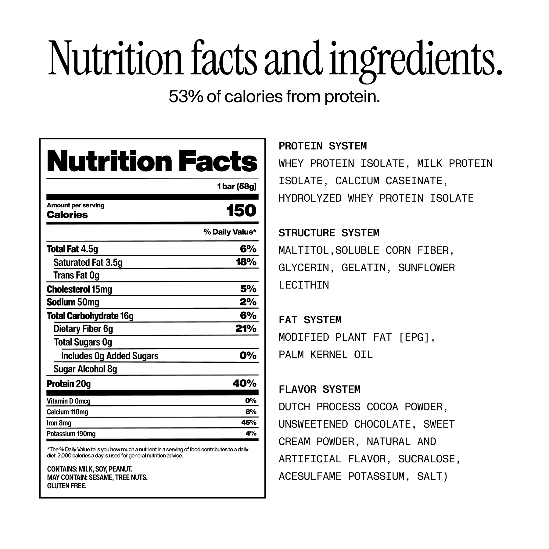 David Bronze High Protein Bars, Double Chocolate Crunch, 20g Protein, 12 Count