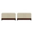 thumbnail image 4 of Thinsony OxfordCloth Waterproof And Dustproof Outdoor Rectangular Oxford Furniture Cover Easy To Clean Beige 2Set, 4 of 6