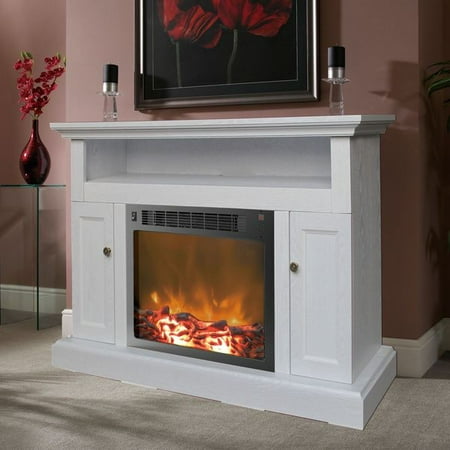 Cambridge Sorrento Electric Fireplace With 1500w Log Insert And 47