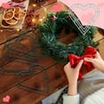 thumbnail image 5 of 4 Pcs Heart Wire Wreath Frame Metal Flower Wreath DIY Hoops Iron Wreath Making Form Hanging Decoration Garland Making Rings DIY, 5 of 6