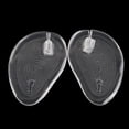 thumbnail image 6 of Pair Silicone Gel Insoles - Forefoot Support Pads for Flip Flops Sandals, Non-Slip Soft Cushions, Transparent, Toe Protection, Foot Care, Comfortable, Reusable, Relief for Makeup Organizers, 6 of 6