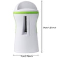 thumbnail image 3 of Spiral Slicer Pasta Machine Vegetable Spiral Slicer Hand Grater Kitchen Tools And Potato, 3 of 4