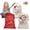 #1 3pcs Santa Bags, variant on Joyfy 3 Pcs Santa Burlap Sack Christmas Canvas Gift Bags with Drawstring 26" x 19" for Large Xmas Package Storage, Event Party Supplies, Christmas Party Favors