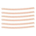 thumbnail image 4 of Spiral Binding Coil, Pretty Colour Large Capacity 13mm Inner Diameter Sheet Binding Comb  For Paper Orange, 4 of 8