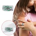 thumbnail image 2 of Joyería de las mujeres Anillos de tamaño adecuado para la mayoría de las mujeres Exquisito Día de San Valentín Anillos Anillos de Cumpleaños Anillo, 2 of 8