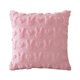 thumbnail image 2 of Fasiaou Easter Throw Pillow Covers 18x18 inch 1Pack for Easter Decorations Easter Pink Bunny Rabbit Soft Plush Faux Fur Wool Pillow Covers for Sofa Living Room Couch Bed, 2 of 6