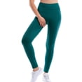 thumbnail image 4 of MixMatchy Women's Soft Fleece Lined High Waist Solid Leggings, 4 of 5