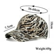 thumbnail image 2 of Harpily Clearance Baseball Cap Golf Adjustable Size Dad Hats Gift for Men Women Fashion Sport Tiger Stripes Print Breathable Beach Hip Hop Sun, 2 of 4