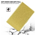 thumbnail image 5 of Lenovo Tab M10 FHD Plus 10.3" Case, Dteck Multi-angle Viewing Stand Glitter PU Leather Folio Case With Built-in Card Slots / Auto Wake Sleep, Gold, 5 of 5
