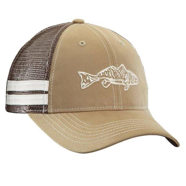 Redfish Tail Embroidered Cap Design Red Drum Fishing