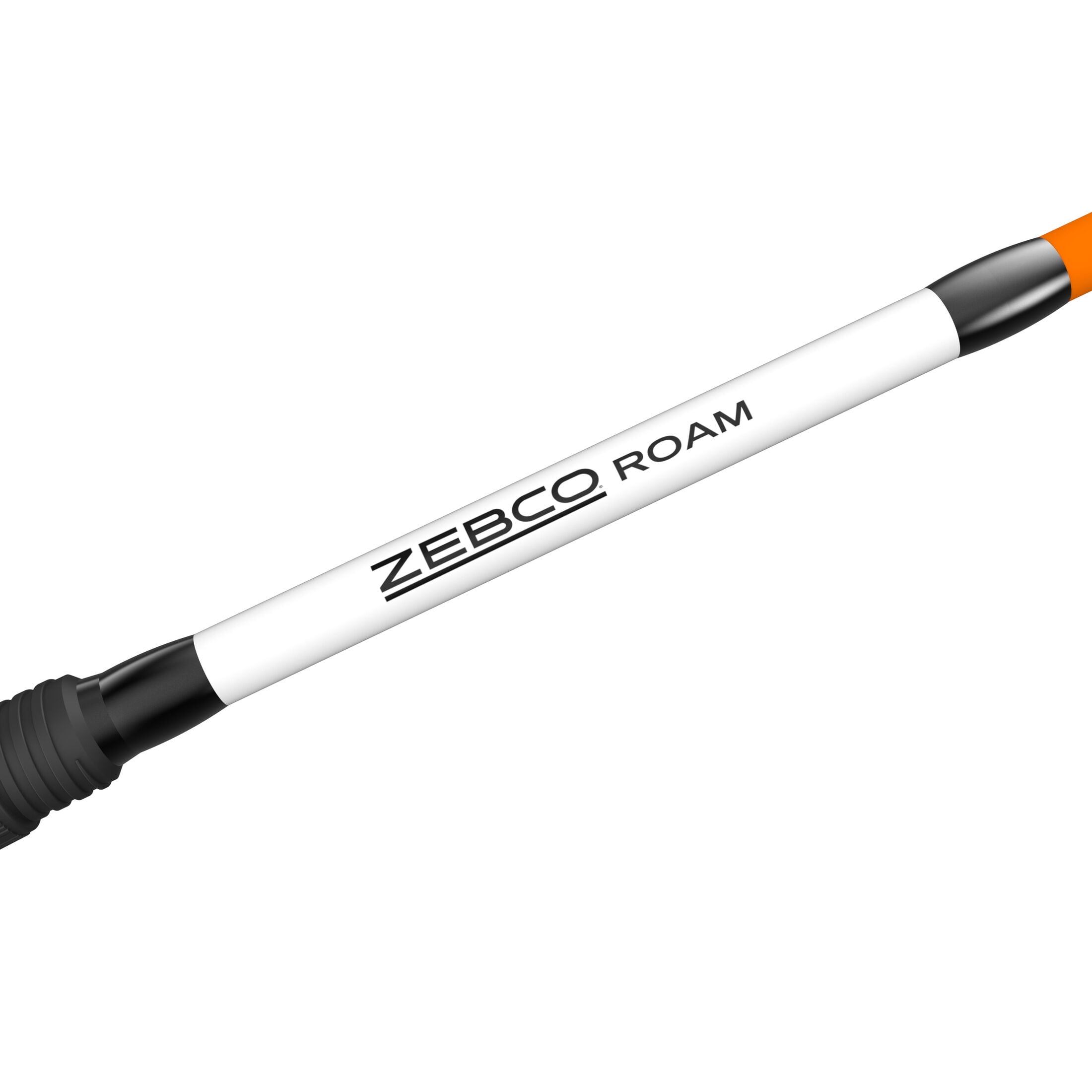 Zebco Roam Spinning Reel and Fishing Rod Combo, 6-Foot 2-Piece Rod, Size 20 Reel, Orange