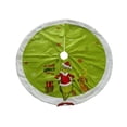 thumbnail image 2 of Décorations de Noël Jupe d'Arbre de Rideau Extérieure Jupe d'Arbre de Noël Impression Créative Décoration de Bas d'Arbre Décorations de Noël Jupe d'Arbre Whoville Rideaux en Polyester, 2 of 5