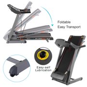 3.0hp Electric Folding Treadmill Health Fitness Training Equipment SMT Image 4 of 8