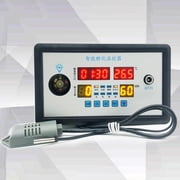 Multifunctional Automatic Incubator Controller, Temperature Humidity Incubator Controller Egg Hatcher Hatching Machine Control 12V , Humidity