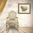 thumbnail image 3 of Cartissi  18x15 Gold Ornate Wood Framed with Double Matting Museum Art Print Titled - Rainbow Overlay I, 3 of 4
