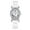 Silver, variant on BS New Chain Simple Special Interest Light Luxury Ceramic Beads Women's Watch Quartz Watch Fashion